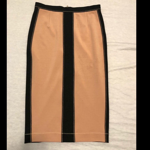 Size 32 Femme - Saudra Augelazzi pencil skirt, some stains - Picture 1 of 2